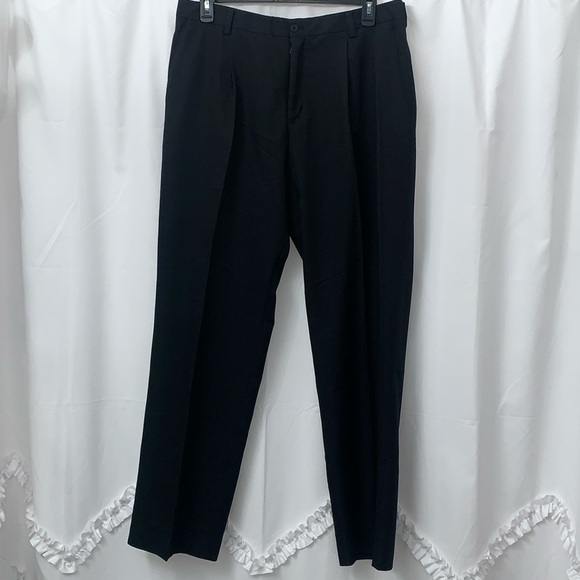 Men’s Nike Dri-Fit Golf Pants Black Size 38x34 EUC - Picture 2 of 9